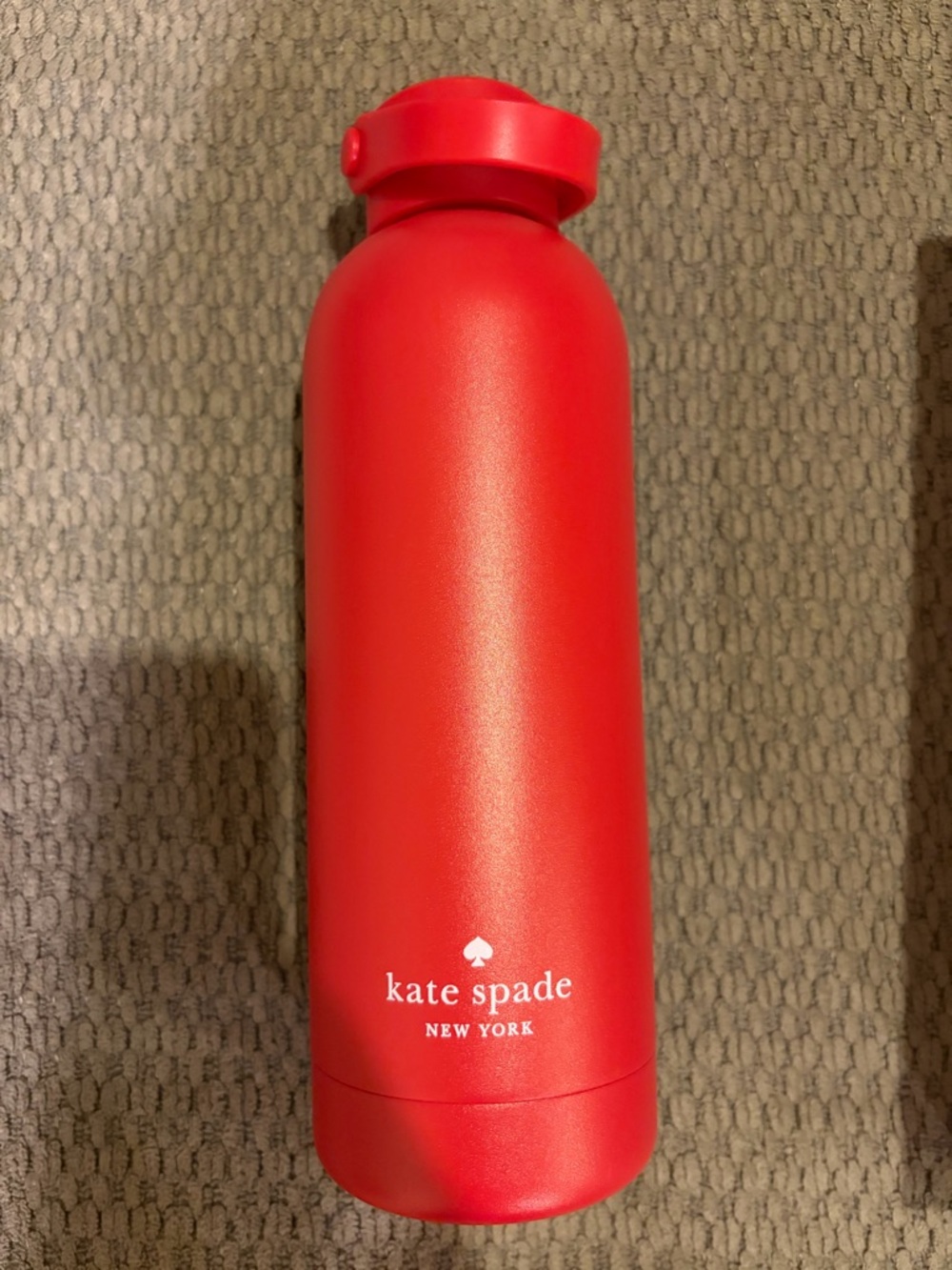 Kate Spade Red Insulated Water Bottle